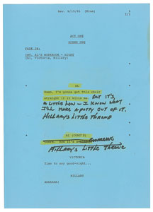 Lot #7470 Redd Foxx's Script for The Royal Family - Image 2