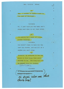 Lot #7470 Redd Foxx's Script for The Royal Family - Image 3