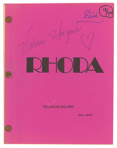 Lot #7477 Valerie Harper's Script for Rhoda - Image 1