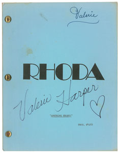 Lot #7478 Valerie Harper's Script for Rhoda - Image 1