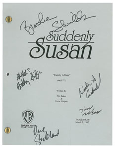 Lot #7514  Suddenly Susan Cast-signed Script - Image 1