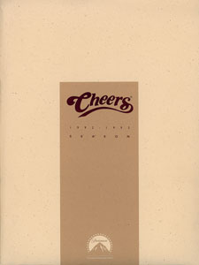 Lot #7401  Cheers Cast-signed Script - Image 1