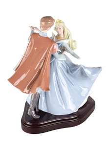 Lot #7602  Sleeping Beauty and Prince Philip Limited Edition Lladro Statue - Image 2