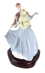 Lot #7602  Sleeping Beauty and Prince Philip Limited Edition Lladro Statue - Image 3