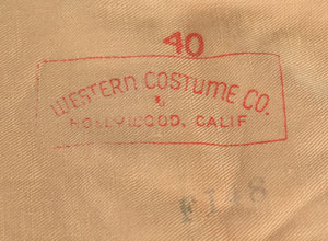 Lot #7103 John Wayne's Screen-worn Vest from In Old California - Image 3