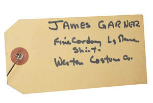 Lot #7086 James Garner's Screen-worn Shirt from Support Your Local Sheriff - Image 8