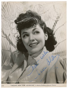 Lot #7229 Maureen O'Sullivan Signed Photographs - Image 2