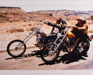 Lot #7186  Easy Rider Signed Photograph - Image 1