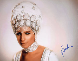 Lot #7237 Barbra Streisand Signed Photograph - Image 1