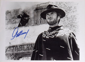 Lot #7084 Clint Eastwood Signed Photograph