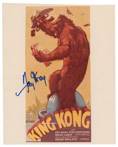 Lot #7210  King Kong: Fay Wray Signed Photograph - Image 1