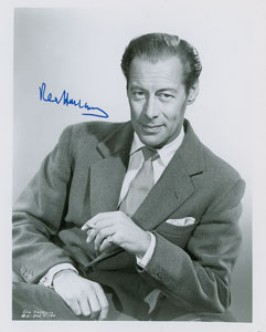 Lot #7195 Rex Harrison Group of (4) Signed Photographs - Image 2