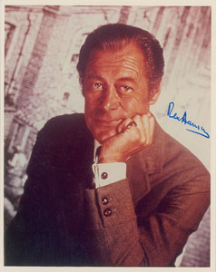 Lot #7195 Rex Harrison Group of (4) Signed Photographs - Image 4