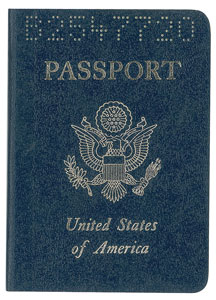 Lot #7170 Natalie Wood's 1981 Passport