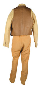 Lot #7019 Doeskin Pants and Leather Vest from Bonanza and The High Chaparral - Image 2