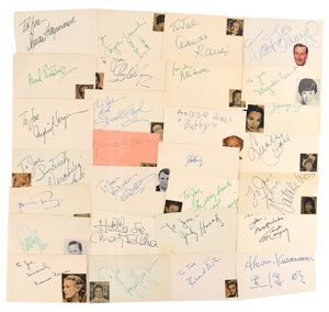 Lot #7135  Hollywood Autograph Collection - Image 5