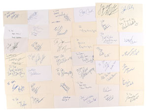 Lot #7135  Hollywood Autograph Collection - Image 6