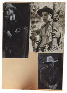 Lot #7104 Collection of (4) Original Vintage Western Hollywood Photo Albums - Image 21