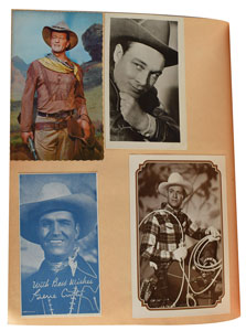 Lot #7107  Western Hollywood Vintage Original Photo Album - Image 2