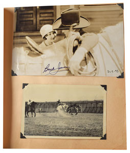 Lot #7107  Western Hollywood Vintage Original Photo Album - Image 4