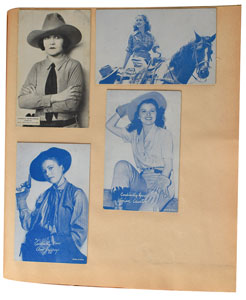 Lot #7107  Western Hollywood Vintage Original Photo Album - Image 10