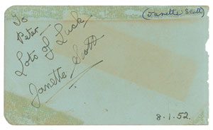 Lot #7114 Humphrey Bogart Signature - Image 2