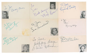 Lot #7385  Beverly Hillbillies Group of (9) Signatures - Image 1