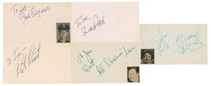 Lot #7393 The Munsters Group of (5) Signatures