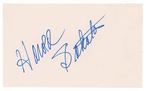 Lot #7204  James Bond: Harold Sakata Signature - Image 1