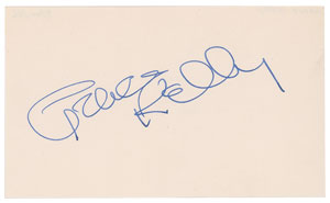Lot #7140 Grace Kelly Signature - Image 1