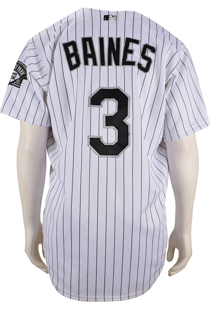 Harold Baines Game-Worn 2000 Chicago White Sox Jersey