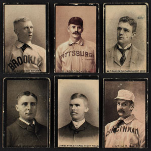 Lot #667  1895 N300 Mayo Baseball Collection of