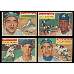 Lot #873  1956 Topps Partial Set of 315+ Cards -