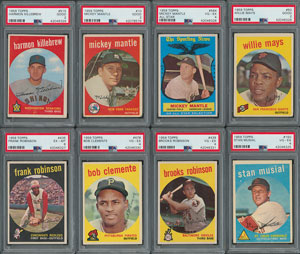 Lot #683 1959 Topps Complete Set of (572) Cards