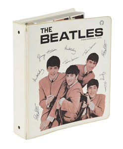 Lot #687  1964 Topps Beatles Complete and Near Complete Sets (4) with Rare Beatles Binder! - Image 2