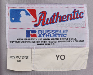 Lot #866 Joe Torre Game-Worn 2000 New York Yankees Jersey - Image 3