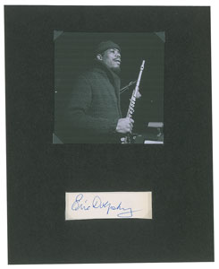 Lot #438 Eric Dolphy - Image 1