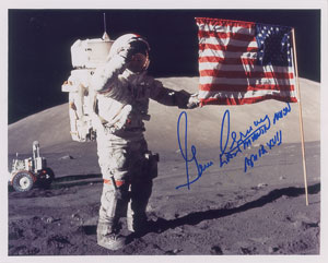 Lot #250 Gene Cernan - Image 1