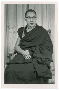 Lot #134  Dalai Lama