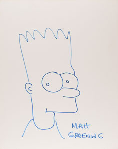 Lot #614 Matt Groening - Image 1