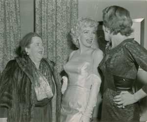 Lot #570 Marilyn Monroe and Elsa Maxwell - Image 1