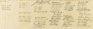 Lot #76  Declaration of Independence Force Print - Image 2