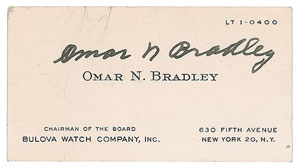Lot #208 Omar Bradley - Image 2