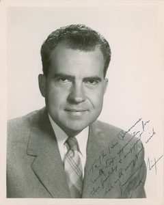 Lot #56 Richard Nixon