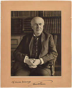 Lot #87 Thomas Edison - Image 1