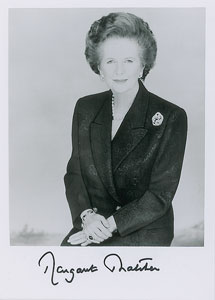 Lot #184 Margaret Thatcher - Image 1