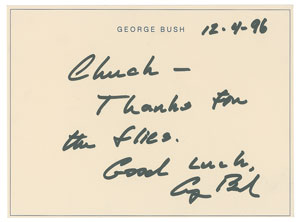 Lot #33 George Bush - Image 1