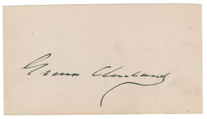 Lot #37 Grover Cleveland - Image 1