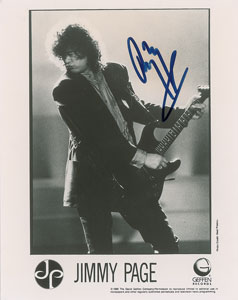 Lot #410  Led Zeppelin: Jimmy Page