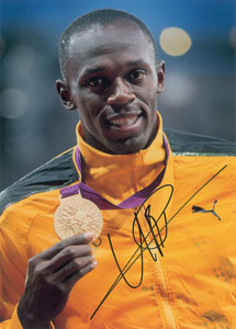 Lot #749 Usain Bolt - Image 2